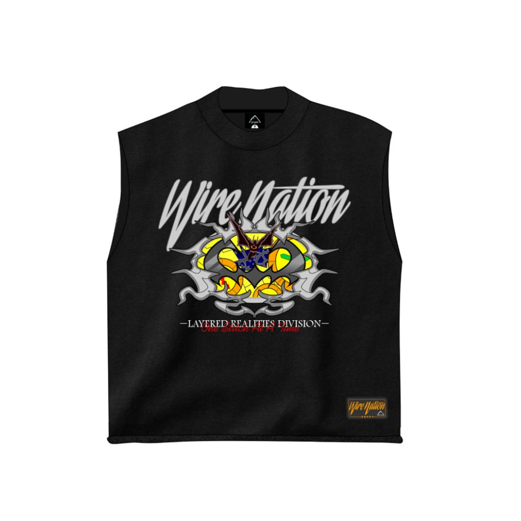 WN “BATSY” Cropped Tanks - Black