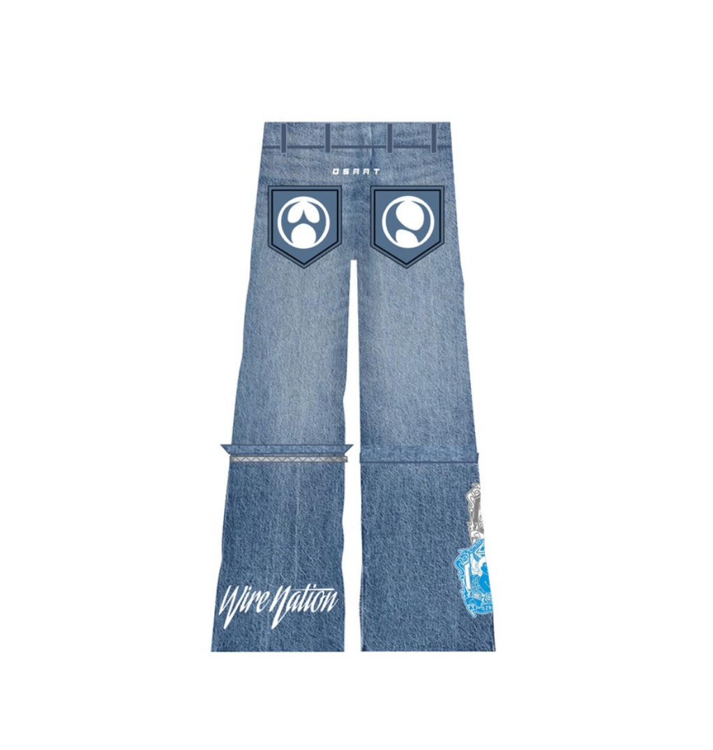 WN St.Cronos 2-Way Denim – Blue